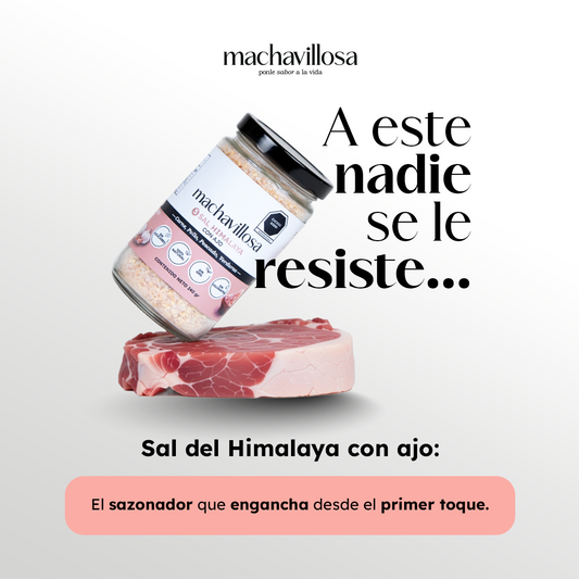 Sazonador 5, Sal Himalaya con Ajo