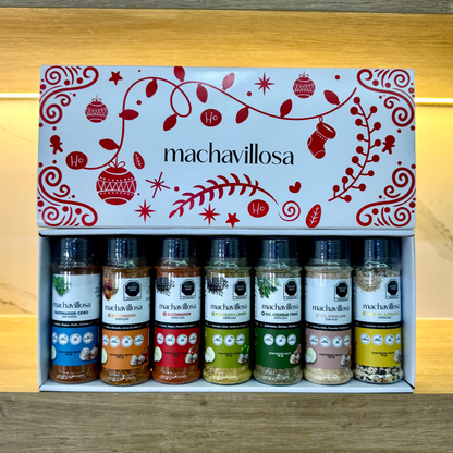 Caja Navidad 7 Sazonadores Chicos