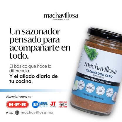 Sazonador 0, Sin Sodio