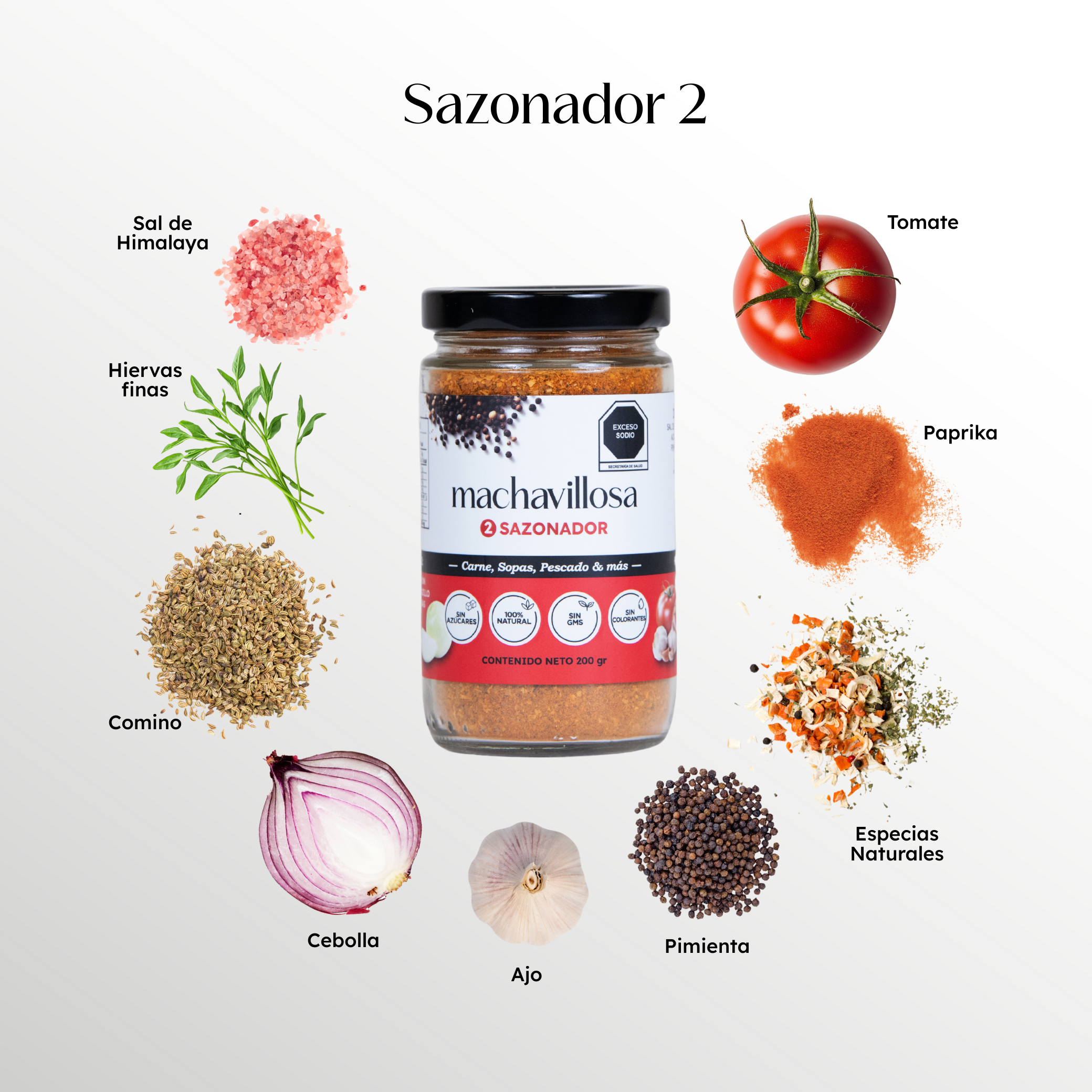 Sazonador 2, Consomé de tomate