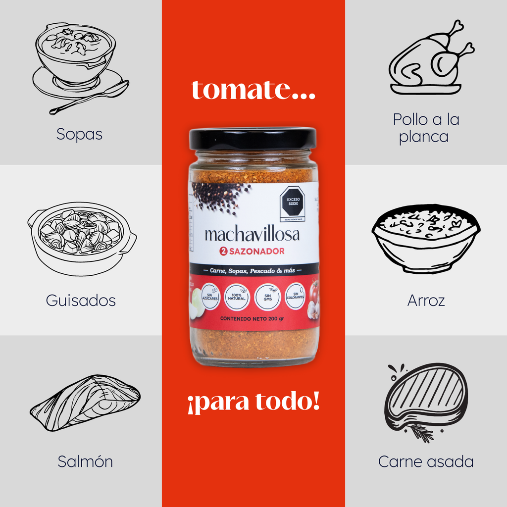 Sazonador 2, Consomé de tomate