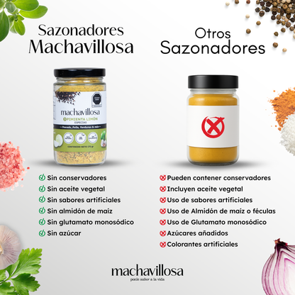 Sazonador 3, Pimienta limón