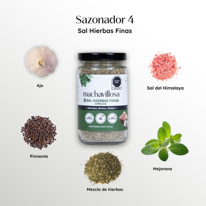 Sazonador 4, Hierbas finas