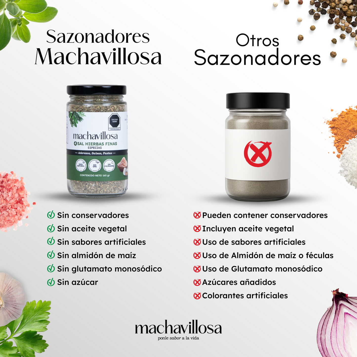 Sazonador 4, Hierbas finas