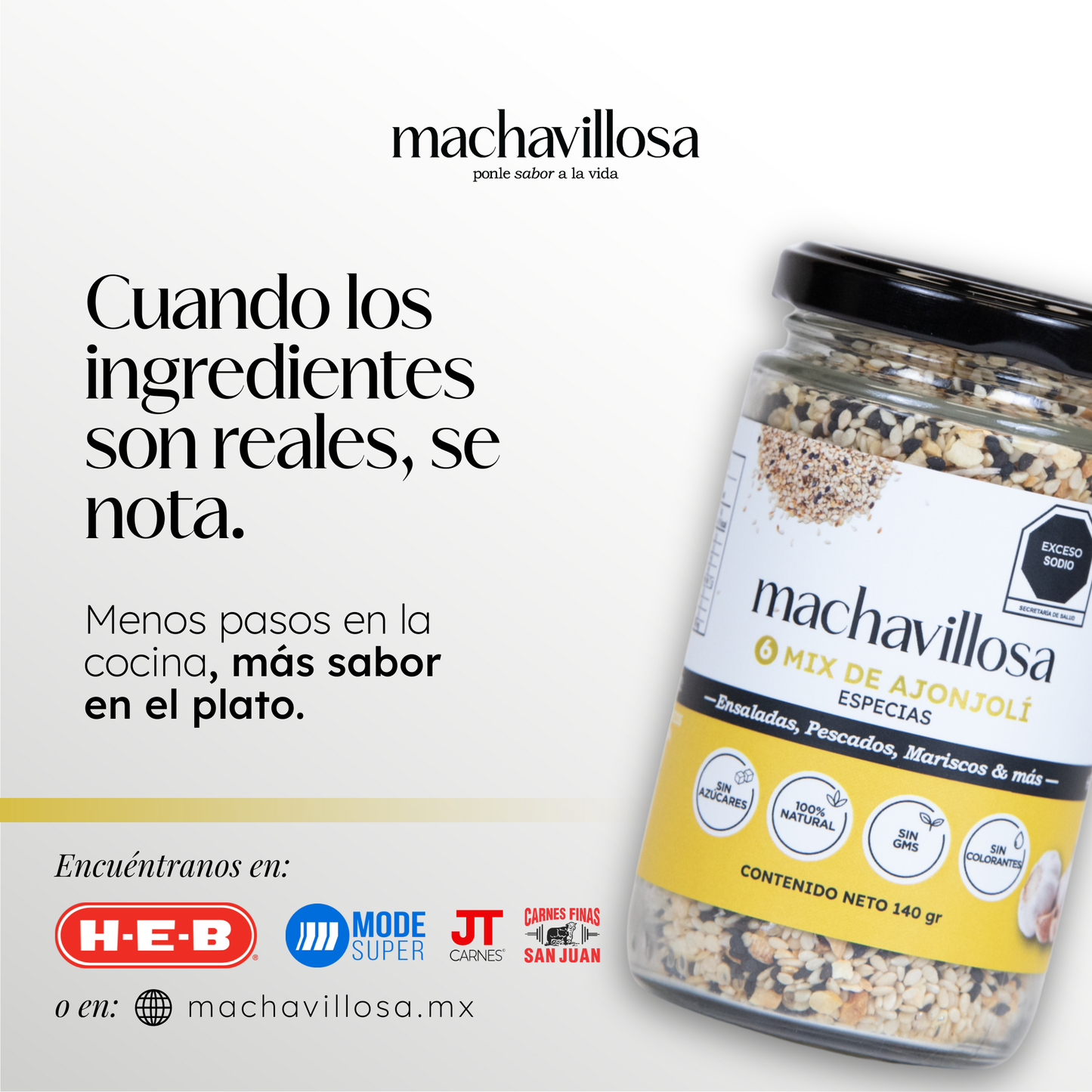 Sazonador 6, Mix de Ajonjolí