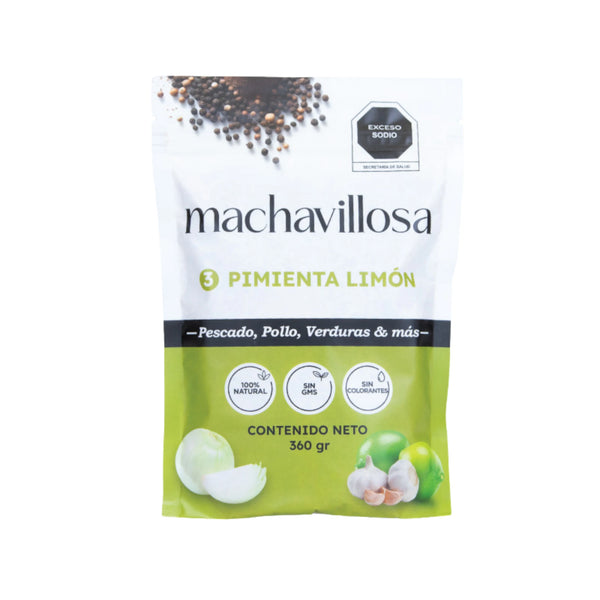 Sazonador 3, Pimienta limón — BOLSA